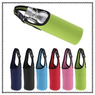 [MCA] Water Bottle Tumbler Carrier Bag  Protective Pouch 900ml(30oz.) with Hand Strap Buckle