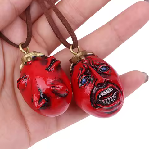 1997 Berserk Behelit Griffith Egg Of King Necklace Cosplay The Golden Age Arc Pendant Jewelry Costum