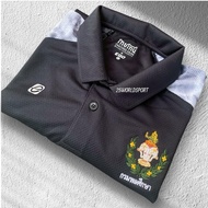 Ego Polo Shirt T001 Black With Embroidery