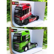 Bburago 1/43 Diecast Car 2021 Volvo FH16 Globetrotter 750 XXL (4X2) TRACTOR UNIT Truck Head Lorry He