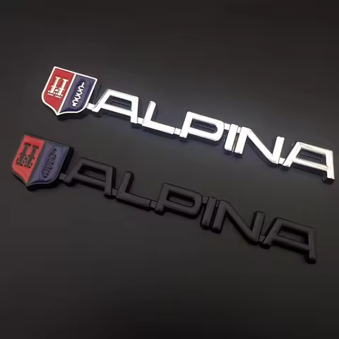 3D Metal Car Sticker Auto Emblem Refit Logo Badge Decal For BMW Alpina M 3 5 6 X1 X3 X5 X6 Z E46 E39