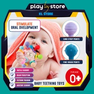 Baby Teething Toys for 0-6 Months, Montessori Toys for Babies 6-12 Months, Baby Rattles Travel Toys 