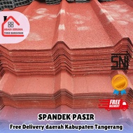 SPANDEK PASIR / SPANDEK SNI / SPANDEX / ATAP SPANDEK / SPANDEK ATAP / SPANDEK 4 METER / SPANDEK 5 ME