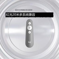 【官方旂艦店】羅技R500無綫脈衝光筆翻頁筆PPT遙控器教師用電子教鞭演示器多媒體幻燈片翻頁器usb