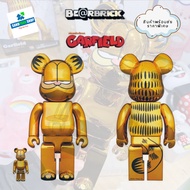 MEDICOMTOY: New BE @ RBRICK Garfield Gold Chrome 1 4