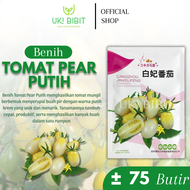 Kemasan Original | Benih Biji Tomat Pear Putih | White Pear Tomato | Ivory Pear Tomato