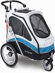 Fantasy World JetPro Large 3-Wheel Buggy, Jet Pro, Blue, Large Dogs, Medium Dogs, For Multiple Breed