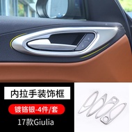 Alfa Romeo Giulia Door Handle Frame Decoration