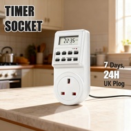 TIMER PLUG IN 24 SUM DIGITAL TIMER SUM TIMER 3PIN WITH PLUG TIMER SIRIM Good