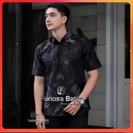 KEMEJA Furiosa Batik HEM SENTANI Batik Men's Batik Shirt Men's Batik Short Sleeve Batik Uniform Men's Batik Boys Batik Short Sleeve Batik Shirt Sleeve