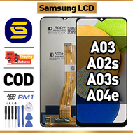 LCD SAMSUNG A03/ A02s/ A03s/ A04e Compatible For Glass Original Touch Screen Digitizer