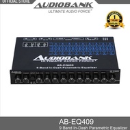 AUDIOBANK Car Audio AB-EQ409 9 Band In-Dash Parametric Equalizer