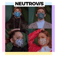 NEUTROVIS Barrack Earthly Brown Series Premium 4-Ply Medical Face Mask by Izzue Islam & Azira Shafin