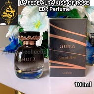 LA FEDE AURA KISS OF ROSE EDP100ml Perfume by Khadlaj
