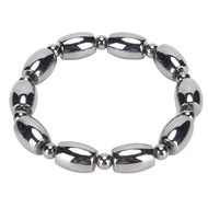 Terahertz Bracelet Relieve Fatigue Promote Circulation Bucket Round Shapes Beads Chain for Women Men