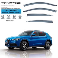 Suitable for Alfa Romeo Stelvio Window visor Alpha.Romeo Miostein Vivi Rain Block