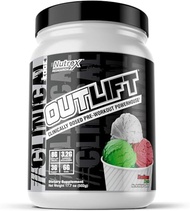 Nutrex Outlift Clinically Dosed Pre Workout Powder with Creatine, 8G Citrulline, BCAA | Energy, Perf