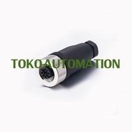 M12 Socket Connector type straight 4 pin female Connector SA26 BIG Salle 