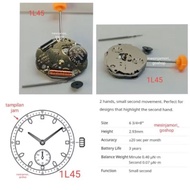 MESIN Original 1L45 il45 1L40 iL 40 seconds bottom watch movement