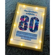 Photo 3D NUMBER Frame [POP UP FRAME]
