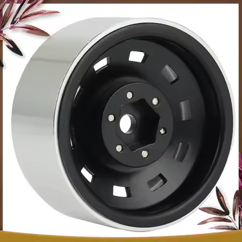 Premium 4PCS 1.9Inch Metal Beadlock Wheel Hub Rim For 1/10 RC Crawler Car