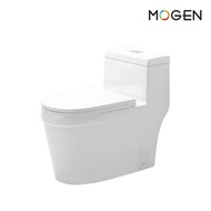 MOGEN โถสุขภัณฑ์ชิ้นเดียว (ฝา Slow Close) สีขาว รุ่น MO49EX (ECO)