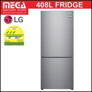 LG GB-B4059PZ 408L BOTTOM FREEZER 2-DOOR FRIDGE + FREE $50 VOUCHER BY LG