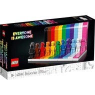 LEGO 40516 Building Blocks Versatile Characters Rainbow Multi color Solid Color Doll Set Toy Solid C