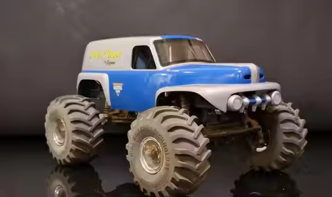 1/24 scale BAHA MT FCX24 Unpainted Car Body shell For FMS 1/24 ROCHOBBY FCX24 4X4 Power Wagon K5 axi