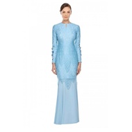 Jannahnoe Julie Kurung Moden Lace in Soft Baby Blue size XL