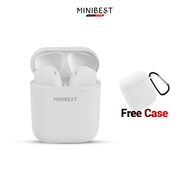 MINIBEST i12 TWS Earphone Headset Bluetooth Macaron Earphone True Wireless Stereo HIFI Sentuh Earbud