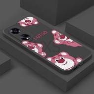 New Case OPPO R11 R11 Plus R11S R11S Plus R15X K1 R17 R17 Pro Case Strawberry Bear Soft Silicone Phone Case