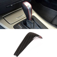 1pcs Car Shift Lever Knob/ Car stalls head/ gear head frame sticker For BMW 1 Series E87/ 3 Series E90 E92 E93/ X1 E84