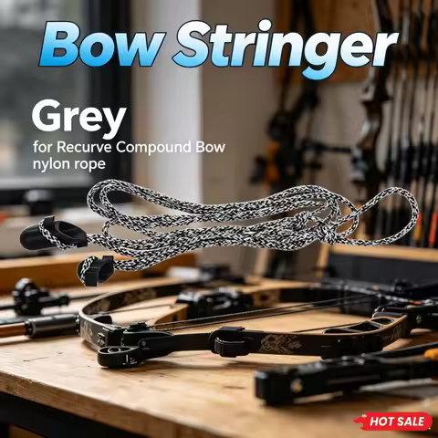 High Strength Bow Stringer Bow String Install Rope for Long Recurve Compound Bow Accessories Archery