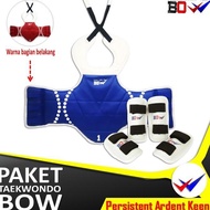 Best Taekwondo paket body Protector Dekker arm shin merk BOW Hemat Avenue Sneakers Official
