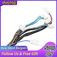 Skejnojj Engine Wire Loom Kit Wearproof CDI Solenoid Plug Wiring Harness Assembly Dependable for GY6 125cc-250cc Quad Bike ATV