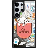 THE HOOD - (多種型號可選)(含兼容Magsafe選項) 星期一的布魯斯 - 忙碌辦公室 Samsung Galaxy S24 Ultra/S24+/S24 S23 Ultra 鏡面保護殼 