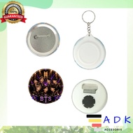 GANTUNGAN BTS ARMY Magnetic Keychain Pin Anti-Fade Durable Metal BTS Pin