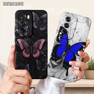 Softcase Motif Butterfly silicone OPPO Reno 12 5G 11 f11 A79 A17 A16 A57 A77s A76 A55 A54 A74 A95 RE