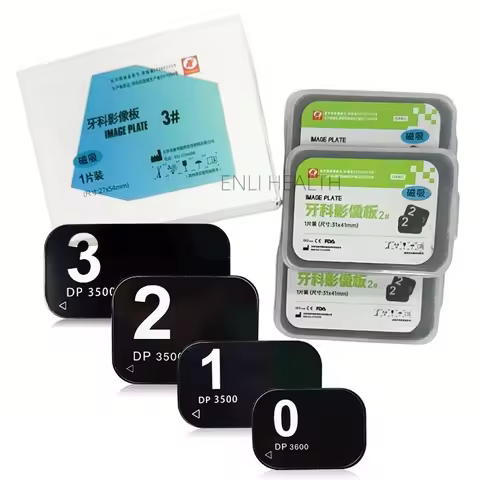1pcs Dental X-ray Imaging Phosphor Storage Plates Dental Universal PSP Phosphor Imaging Plate for De