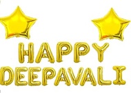 (SG Seller) Deepavali Decorations Deepavali Balloons Happy Deepavali Happy Diwali Decoration Balloons Set