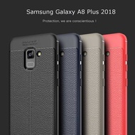 Casing Case Samsung Galaxy A8 Plus/A8 Lychee Softcase Original