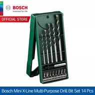 Bosch Mini X-line Universal Drill Bits Set 14 Pcs