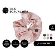SUTRA SILK 22 Momme Jumbo Size Silk Scrunchies