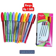 Van Art semi-gel pen / Pen per pack / CONTENTS 12PC semi-gel pen