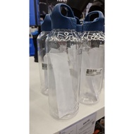 Botol air transparent 800ml Decathlon