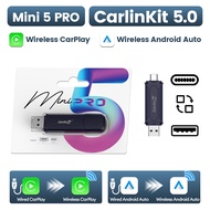【Flash sale】 2025 CarlinKit 5 Wireless Auto Box Portable CarPlay Wireless Dongle Plug & Play For Wir