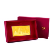 SK Jewellery (0.5G) 999 Pure Gold We Love Malaysia Gold Bar