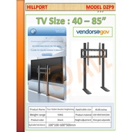 Free Standing Floor TV Stand TV Bracket Height Adjustable For 40-85 Inches