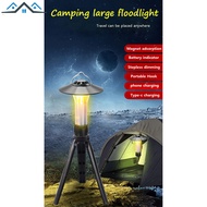 Portable Outdoor Led Camping Lantern With Magnet Emergency Light Hanging Tent Light Powerful Work Lamp